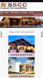 Mobile Screenshot of casasdemadera5scc.com
